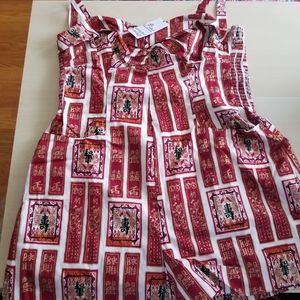 NWT Unique Vintage Alfred Shaheen romper